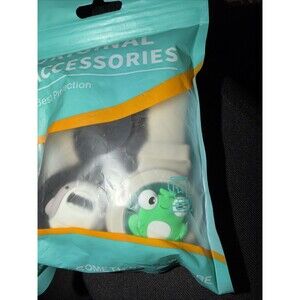 Air Tag Pin Holder.Perfect For Keeping Track Of The Children.1 Shark, 1 Frog New